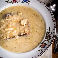 White Garlic Soup (Tourin blanchi à l'ail)